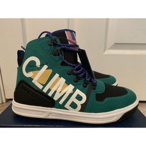 Polo Ralph Lauren Alpine 200 Boots High-Top Sneakers Men Green MISMATCH